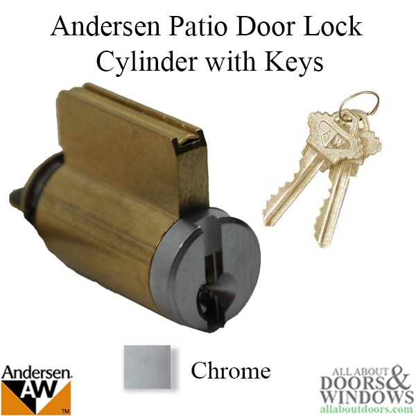 Andersen Hinged Door Lock Cylinder