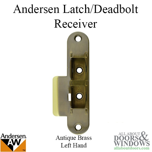 Andersen Latch/Deadbolt Receiver