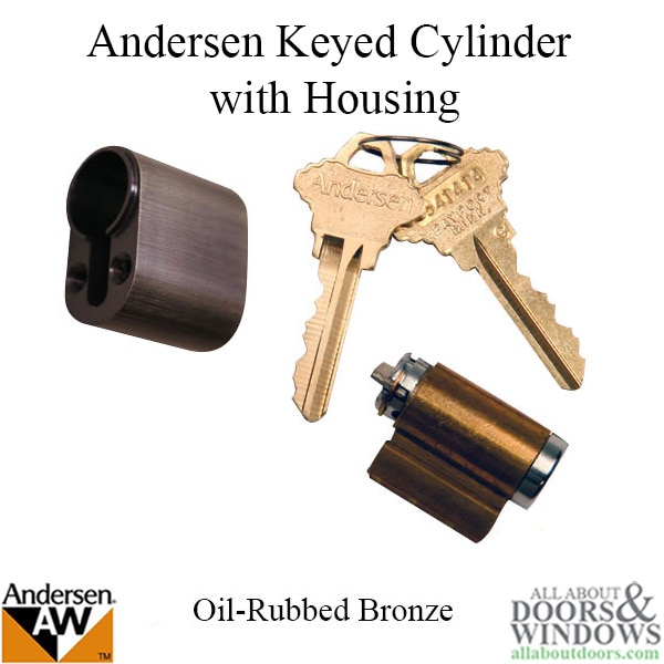 Keyed Cylinder with Housing