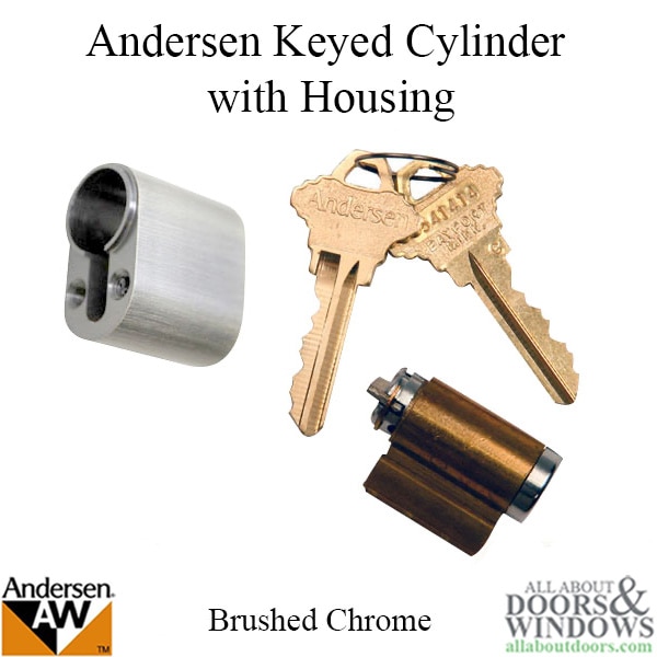 Keyed Cylinder with Housing