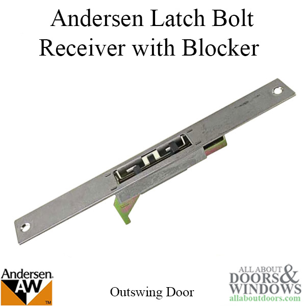 Latch Bolt Receiver with Blocker