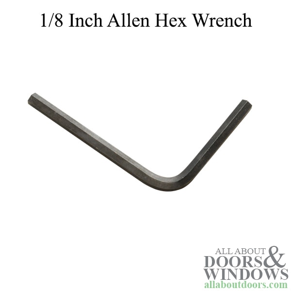 Allen wrench, 1/8 inch