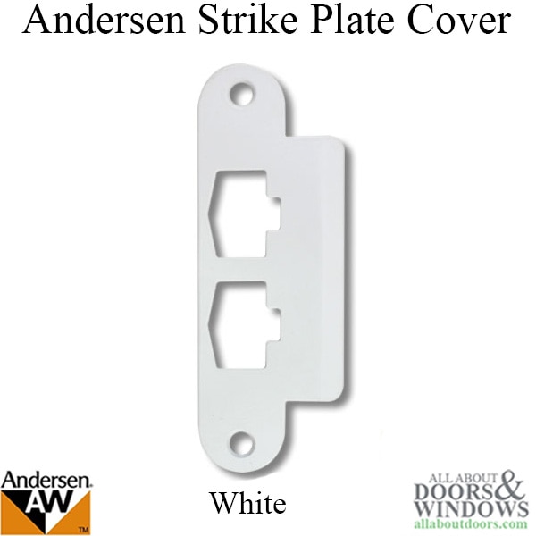 Andersen Strike Plate Cover