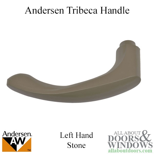 Andersen left-handed Tribeca style handle for hinged patio doors