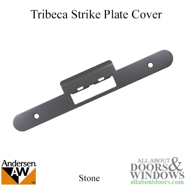 Andersen tribeca strike plate cover for hinged doors