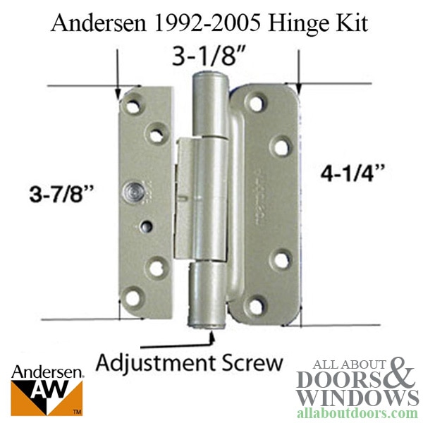 Andersen Frenchwood hinge set for a left or right active panel
