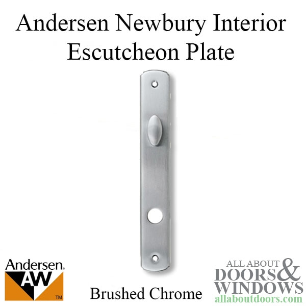 Andersen newbury active interior escutcheon plate