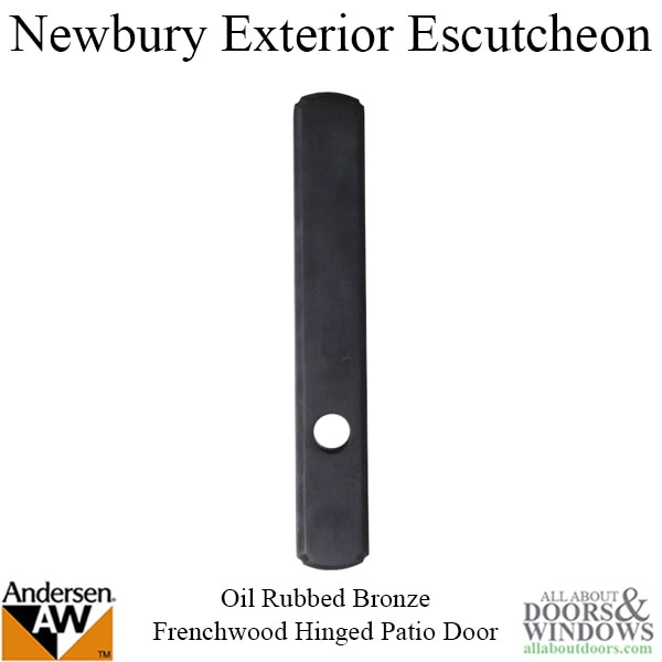 Passive Newbury Escutcheon Plate