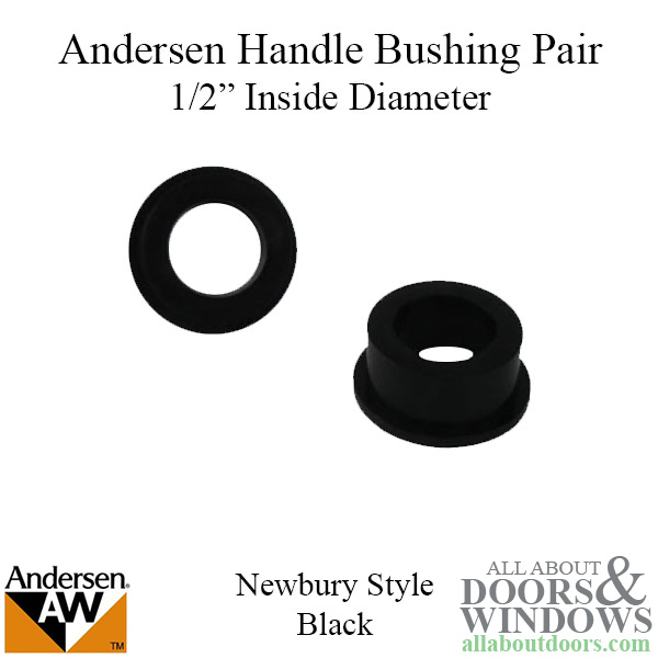 Andersen Frenchwood hinged patio door black handle bushing for tribeca series