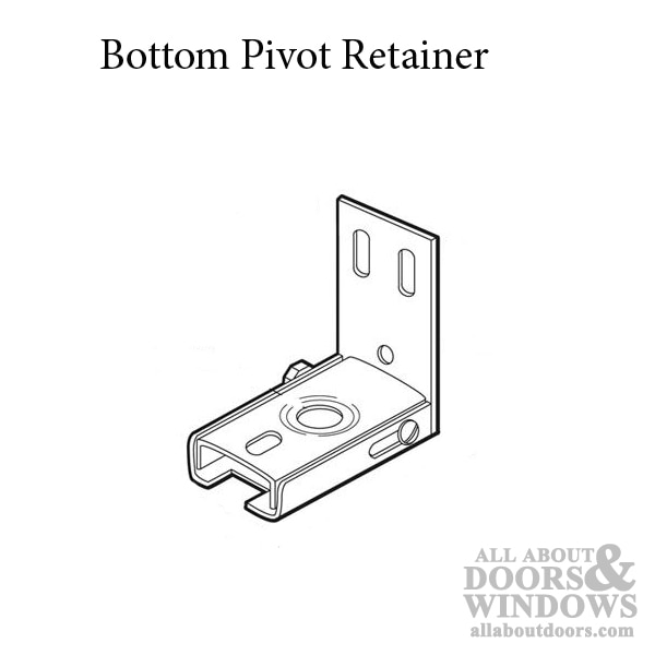 Adjustable Bottom Pivot Retainer – Folding & Sliding Door Systems