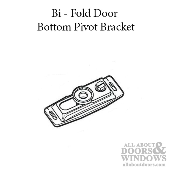 Bi-Fold Door Bottom Pivot Bracket – Folding Door Support