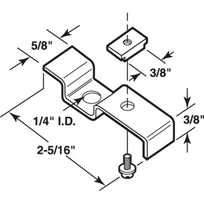 Technical Drawing – Top Pivot Dimensions