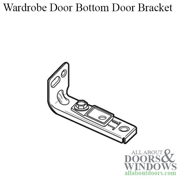Wardrobe Door Bracket