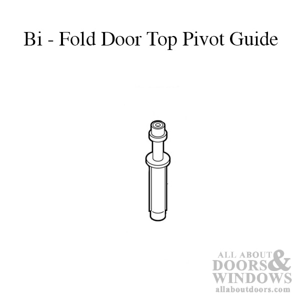 Top Pivot Guide for Bi-Fold Door, 2-1/16 Inch Long