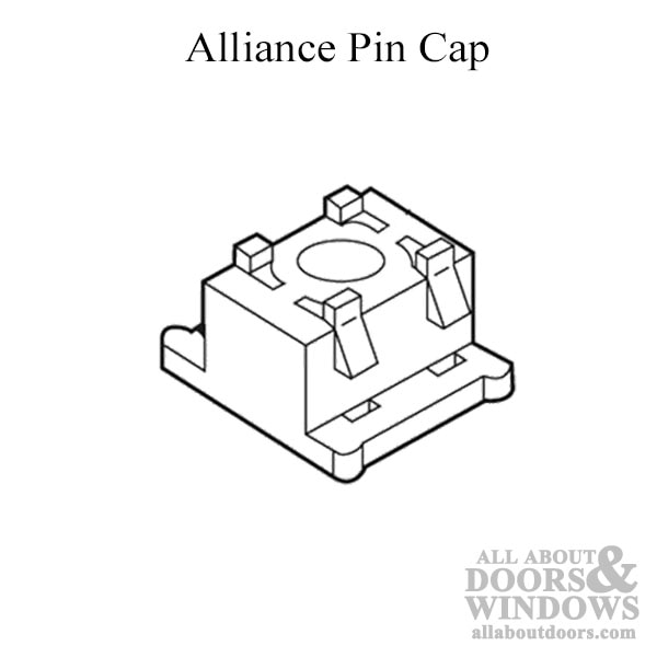 Alliance Pin Cap/Guide, H-Shape, Plastic
