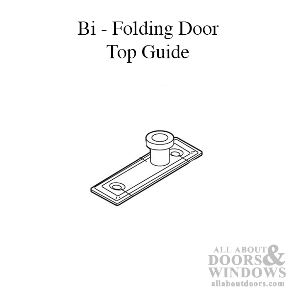 Top Guide for Bi-folding Door, 5/8 Inch O.D.