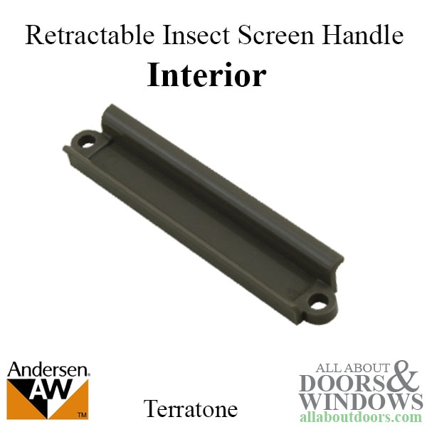 Andersen Frenchwood gliding door inside handle for retractable insect screen