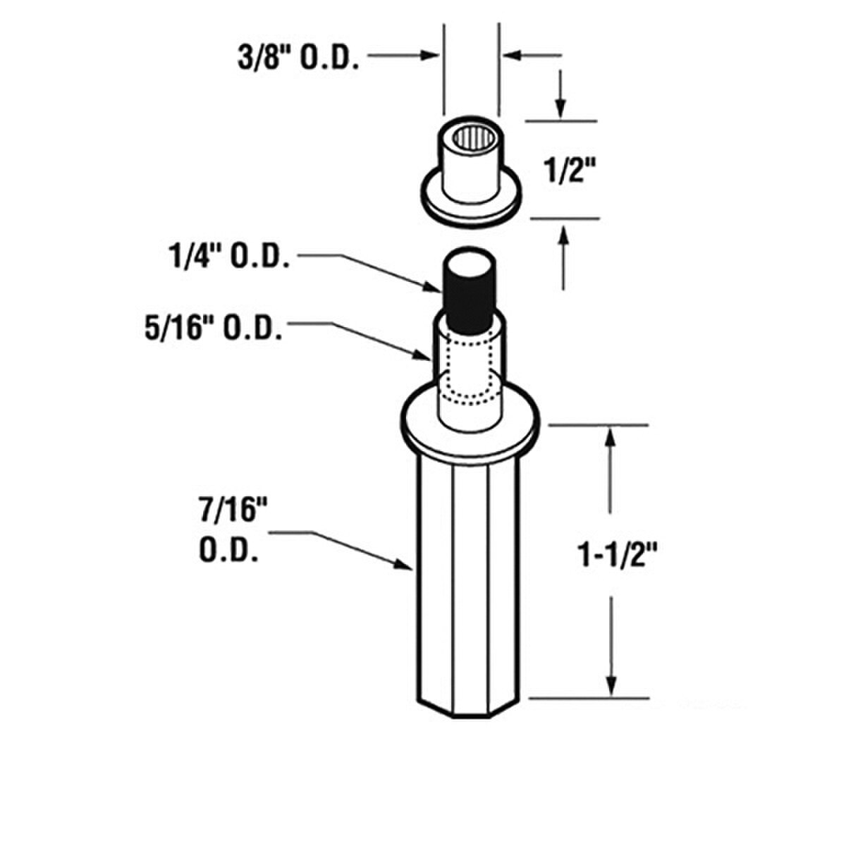 Top Mount Spring-Loaded Pivot Pin