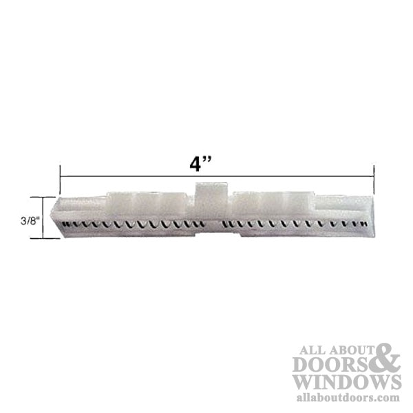 Slide Guide for Bi-Fold Door - Dimensions