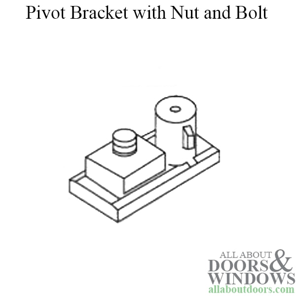 Pivot Bracket With Nut and Bolt