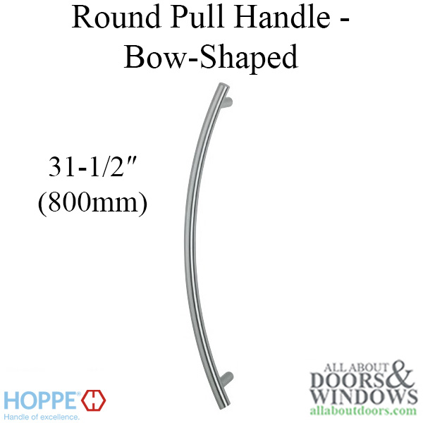 Hoppe Bow-Shaped Round Pull Handle