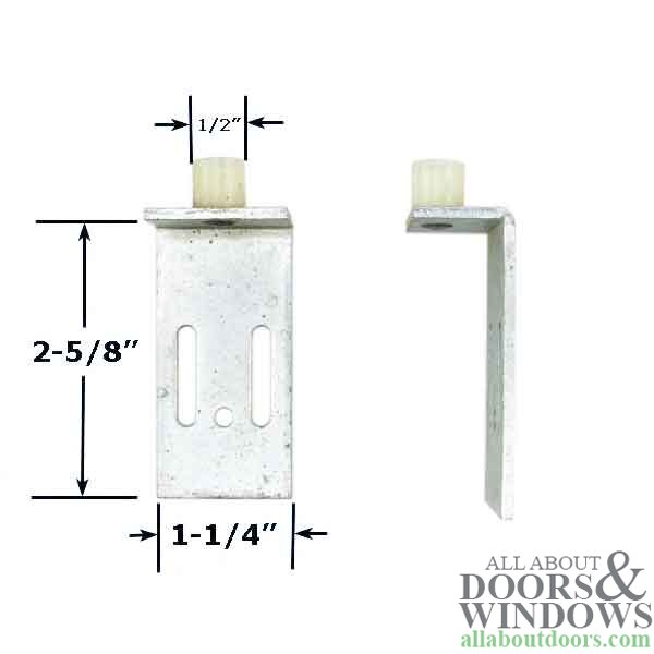 Plunger bracket Dimensions