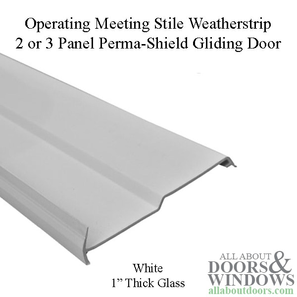 meeting stile weatherstrip