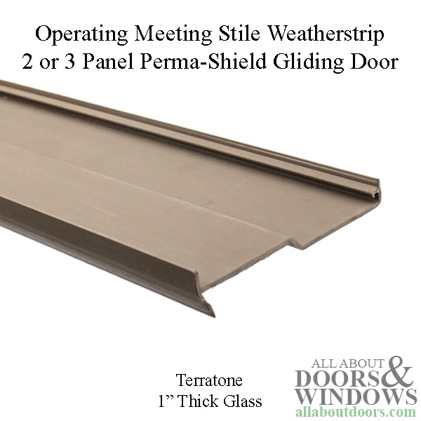 meeting stile weatherstrip