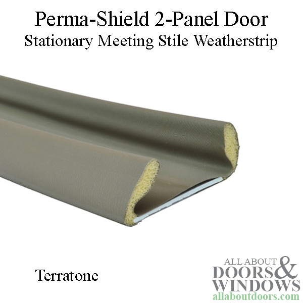 meeting stile weatherstrip