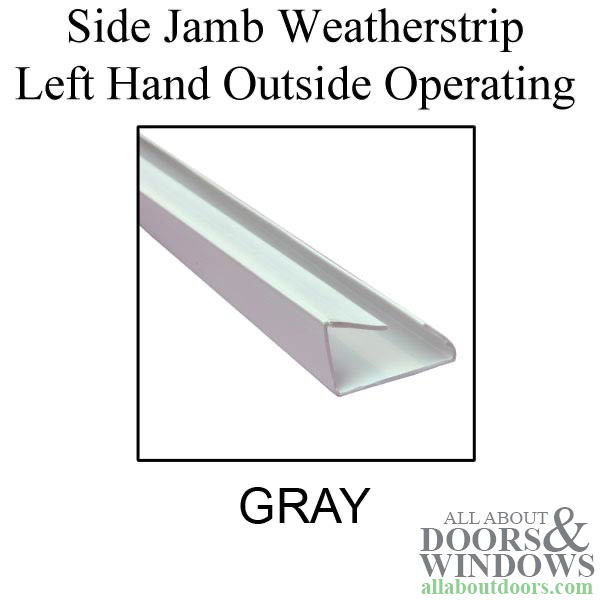 left side jamb weather strip