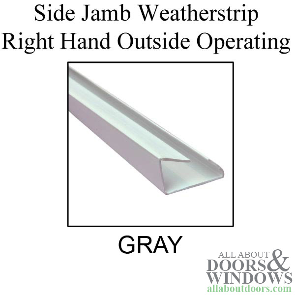 right hand side jamb weather strip