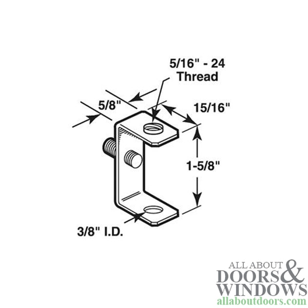 Pivot Rod Bracket Dimensions