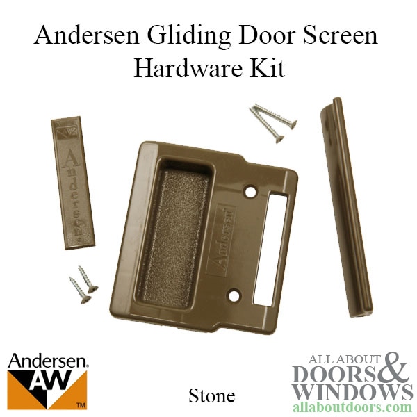 Andersen Window screen hardware kit for Frenchwood gliding doors