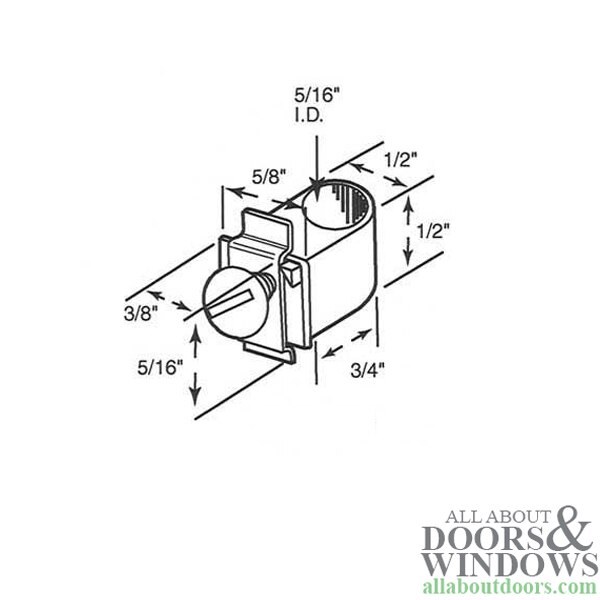 Rod Clamp Dimensions