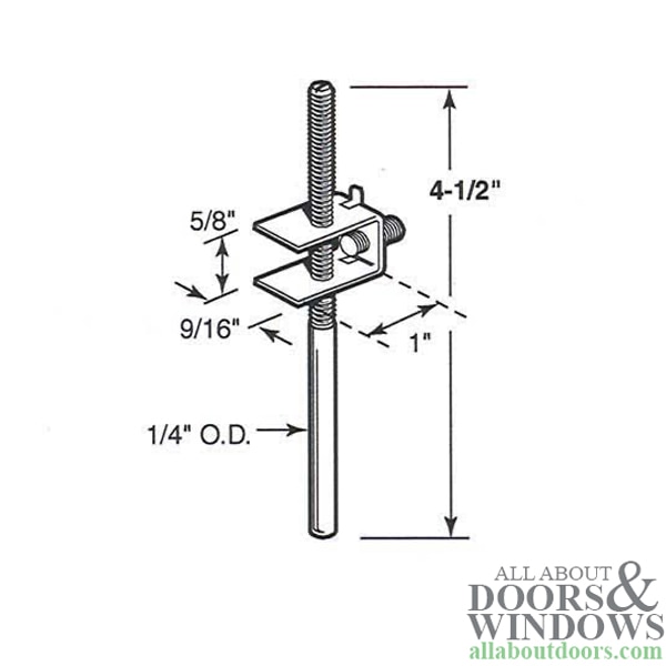 Bottom Pivot Rod Dimensions