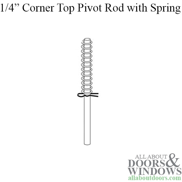 Corner Top Pivot Rod