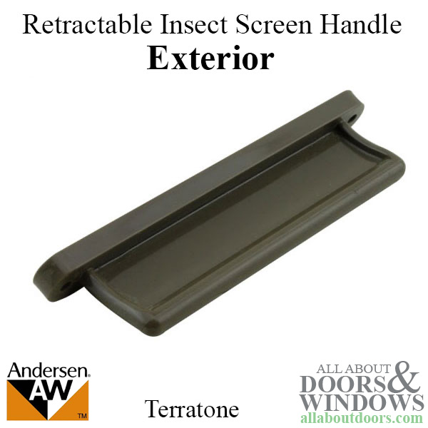 Retractable Insect Screen Interior Handle for Andersen FGD made August