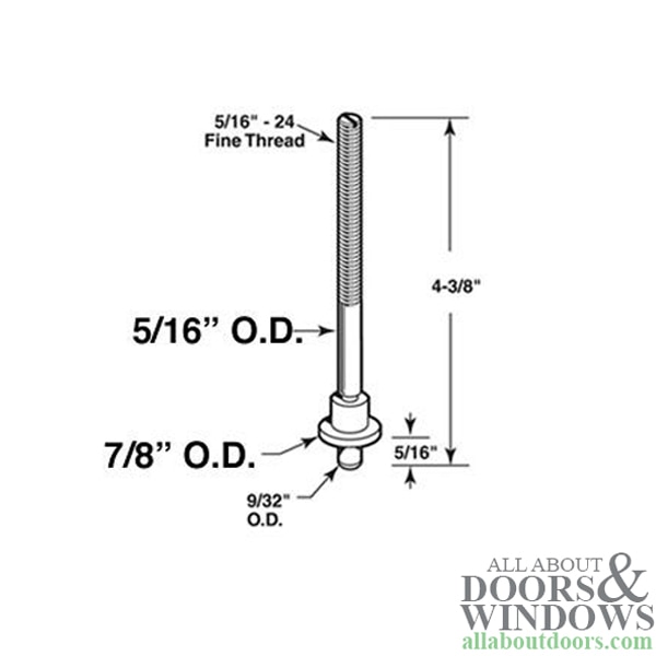 Bottom Pivot Rod Dimensions