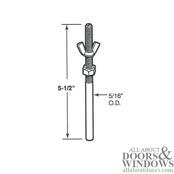 Bottom Pivot Rod Dimensions
