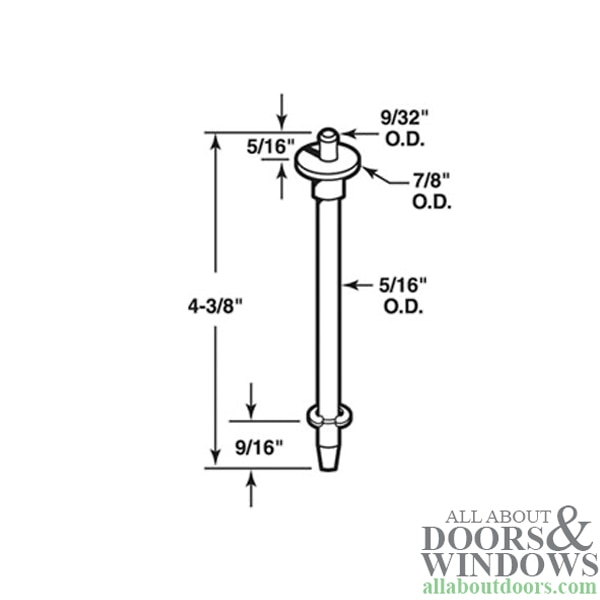 Top Pivot Rod Dimensions