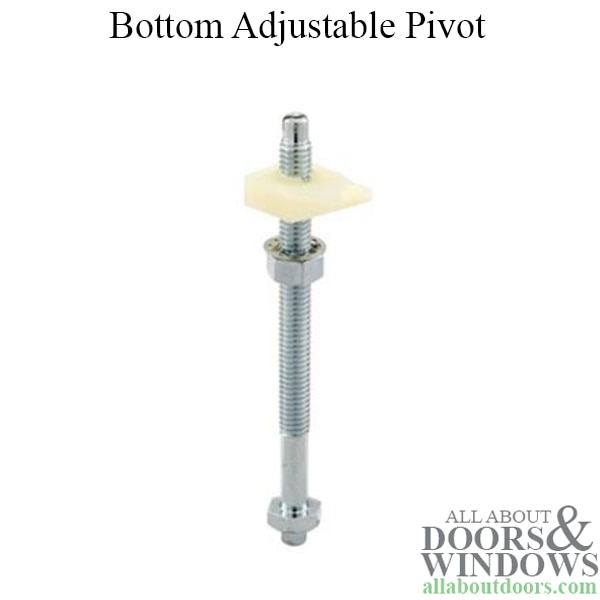 Adjustable Bottom Pivot Rod for Bi-Fold Closet Doors – Durable Support Pin