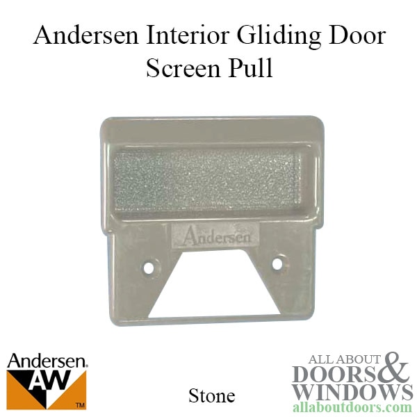 how to install andersen screen door handle