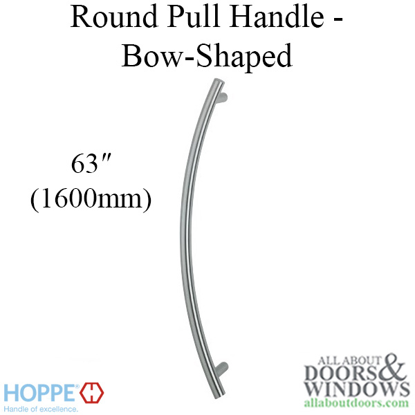 Hoppe Bow-Shaped Round Pull Handle