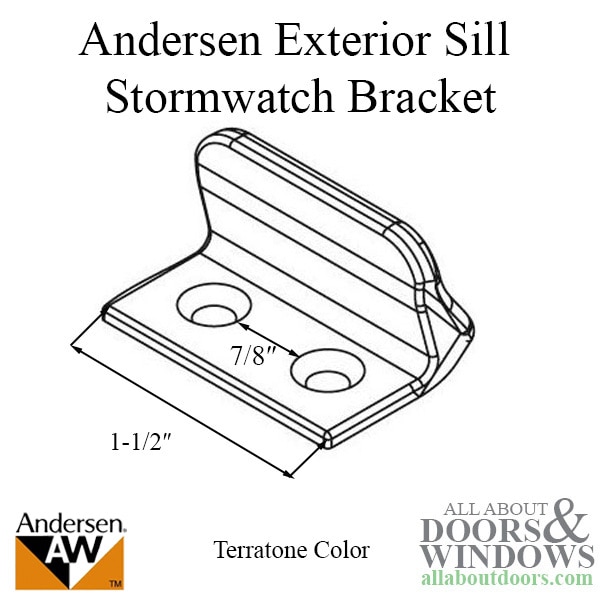 Andersen Exterior Sill Bracket