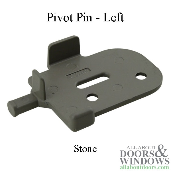 Left side pivot pin