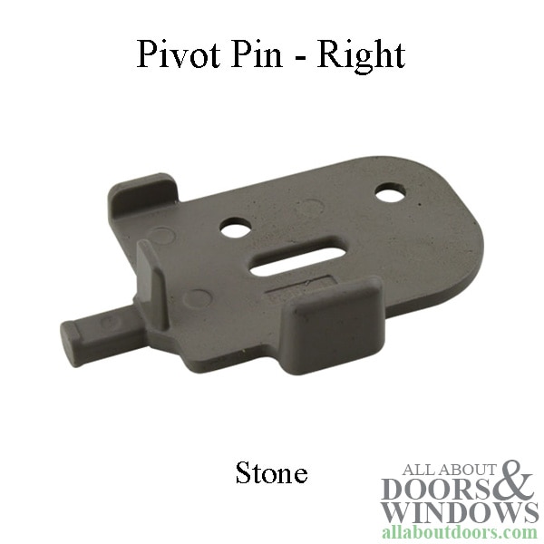 Right side pivot pin