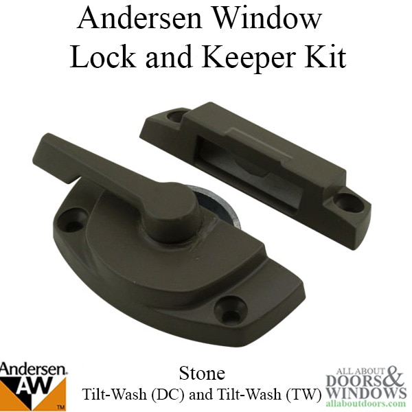Andersen Window Lock and Keeper
