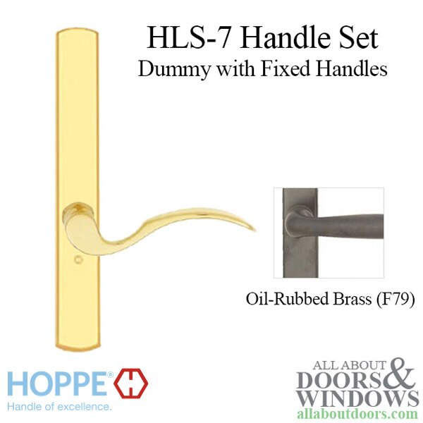 HOPPE HLS7 Munchen fixed dummy handleset M112P/2167N