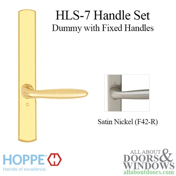 Hoppe HLS7 fixed handle dummy Verona handleset M151/2167N