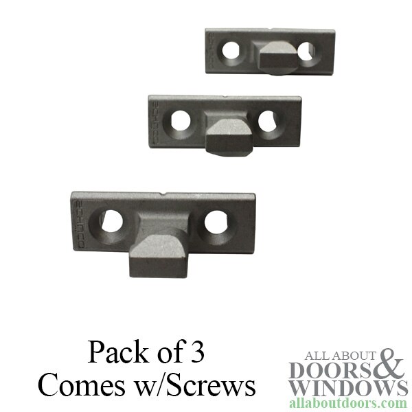 Schuco Keeper for Lift and Slide Patio Door in a 3-Pack